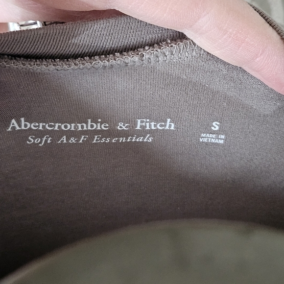 Abercrombie And Fitch Soft A+F Essentials Baby Tee S - Picture 5 of 10
